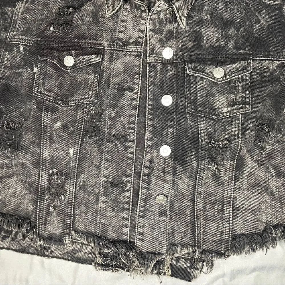 POL Charcoal Textured Jacket - Picture 3 of 12